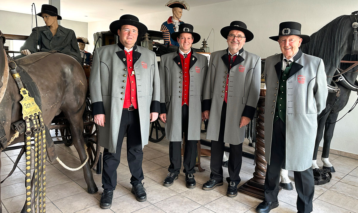 neue und alte Vorst&auml;nde des Verein Brauchtumspflege